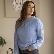 Viking Garn Pattern 2517-5 Sweater in Kid Silk