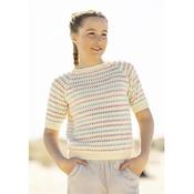 Viking Garn Pattern 2609-4 Kid's Sadies T-Shirt in Linus