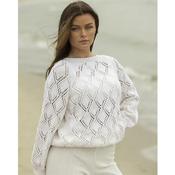 Viking Garn Knitting Pattern 2423-02a Eileen Sweater