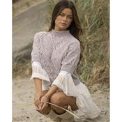 Viking Garn Pattern 2423-04a Lotus Top in Linus