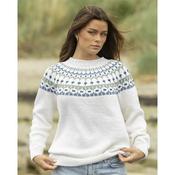 Viking Garn Pattern 2423-06 Nelie Sweater in Linus