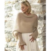 Viking Garn Pattern 2520-4 Alvelys Shrug in Kid Silk 