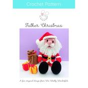 Father Christmas Crochet Pattern - Wee Woolly Wonderfuls Booklet