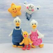 Wee Woolly Wonderfuls Splish, Splash, Puddles, Moon &amp; Star Booklet - 5 New Characters!