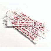 Handmade For You Christmas 2026 Labels