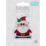 Trimits Embroidered Motif - Santa Claus