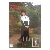 Yeoman Knitting Machine Pattern 13 Grigna Dress with Contrast Gores