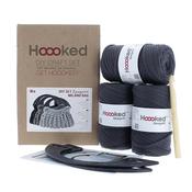 Hooked DIY Crochet Kit Zpagetti Milano Bag Anthracite