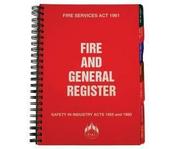 A4 Fire &amp; General Register Book