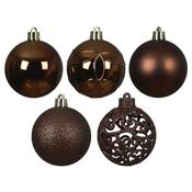 Kaemingk Espresso Baubles 35 Pack 6Cm image