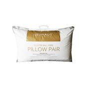 Neuhaus Cotton Check Pillow Twin Pack image
