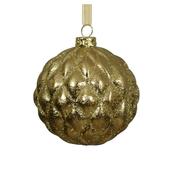 Bauble Shatterproof Glitter 8Cm