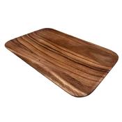 Baroque Small Platter Rustic Acacia