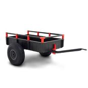 Berg Trailer Xl  For Large Ride On's Single Axle Black