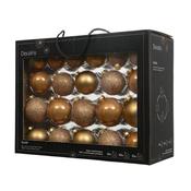 Kaemingk Baubles Caramel Brown Box Of 42 image