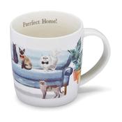 Cooksmart Curious Cats Barrel Mug Purrfect Home image