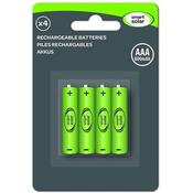 Smart Garden Solar Rechargeable Batteries Aaa 600Mah 4 Pack