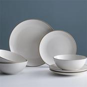 Mason Cash Classic Collection Cream Dinner  Set 12 Piece