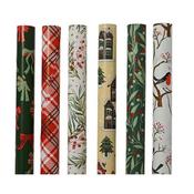 Kaemingk Giftwrapping Paper 6 Assorted 200Cmx70cmx0.01Cm image