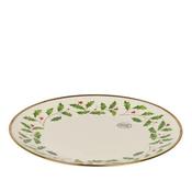 Kaemingk Christmas Dinner Plate Porcelain Green D.27Cmx2.7Cm image