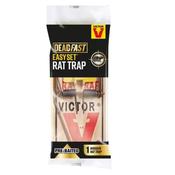 Deadfast Easy Set Wooden Rat Trap Single