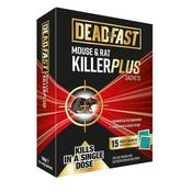 Deadfast Mouse And Rat Killer Plus 15 Sachets