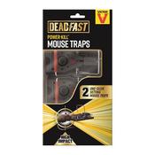 Deadfast Quick Kill One Click Mouse Trap Twin Pack