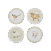 Buttercup Farm Round Coasters 4 Pack image