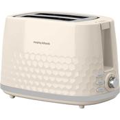 Morphy Richards Hive Pattern Toaster 2 Slice Cream image
