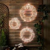Smart Garden Glittertwist Gold Wreath 40Cm image