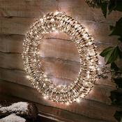 Smart Garden Glittertwist Gold Wreath 60Cm image