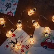 Smart Garden 10 Clipcard Snowman String Lights image
