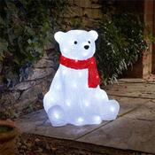Smart Garden Inlit Ice Polar Bear Indoor Outdoor image