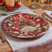 Smart Garden Merry Christmas Charger Plate 33Cm image