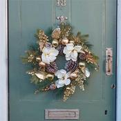 Smart Garden Champagne Magnolia Wreath 60Cm image