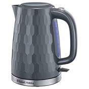 Russell Hobbs Honeycomb Kettle Grey 1.7L