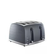 Russell Hobbs Honeycomb 4 Slice Toaster Grey image