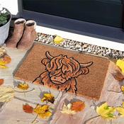 Smart Garden Highland Cow Door Mat 40X60cm image