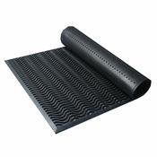 Black Rubber Wave Floor Mat 900X1500x12mm image
