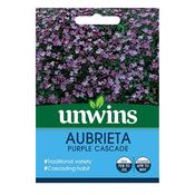Unwins Aubrieta Purple Cascade Seeds image
