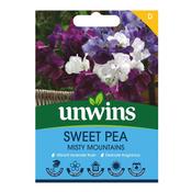 Unwins Sweet Pea Misty Mountains Seeds image