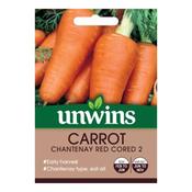 Unwins Carrot Chantenay Red Cored 2 Seeds image