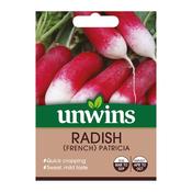 Unwins Raddish French Patricia Seeds image