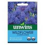 Unwins Wildflower Cornflower Seeds image