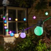 Party Festoon String Lights - Multi Coloured - Set Of 10 image