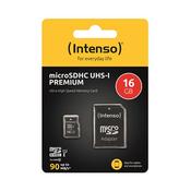Intenso 16Gb Microsd Card Uhs-I Premium image