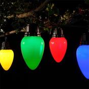 Set Of 4 Extra Large Outdoor Bulb Lights image