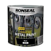 Ronseal Direct To Metal Blk Gloss 250Ml