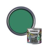 Ronseal Garden Paint Rainforest Green 250Ml image