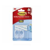 Small Oval Hooks Clear